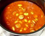 豆とウインナーのスパイストマト煮込み作り方4写真