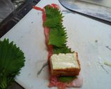 簡単厚揚げの肉巻（すき焼きのタレ使用）作り方2写真