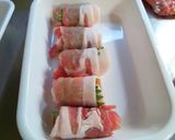 簡単厚揚げの肉巻（すき焼きのタレ使用）作り方3写真