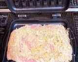 ワッフルメーカーで作るチーズカツレツ作り方4写真
