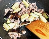 麻婆豆腐茄子丼作り方6写真