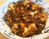 麻婆豆腐茄子丼作り方12写真