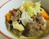 お店に負けない牛筋の煮込みを作りたい！作り方7写真