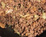 簡単★ひき肉オムレツ☆作り方1写真