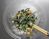 レンジで簡単☆ソフトケールのマヨサラダ。作り方4写真