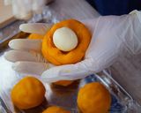 スイートパンプキン☆クリームチーズ入り作り方11写真