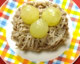 大きなブドウをのせたモンブラン作り方7写真