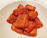 ヤンニョムチキン風厚揚げ作り方6写真