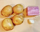 じゃがいも消費☆ジャガボナーラ作り方1写真