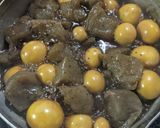 きんかん(鳥モツ)煮込み作り方4写真