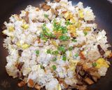 超簡単！牛肉と牛蒡のリメイクチャーハン！作り方6写真