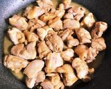 鶏もも肉のガリバタ炒め作り方2写真