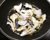 カリッとサクッと❤チーズ衣の焼き舞茸作り方2写真