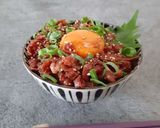 【いわて門崎丑】生ハムで本格ユッケ丼作り方6写真