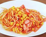 あるものナポリタン♪作り方6写真