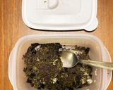 #茶葉ふらかけ レンチン時短材料3つ作り方3写真