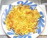 椎茸の佃煮と揚げナスのあんかけ焼きそば作り方4写真
