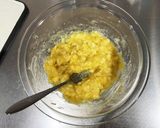 小麦アレルギー。米粉バナナパンケーキ作り方2写真