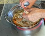 簡単☆鳥のささみと豆腐の雑炊作り方5写真