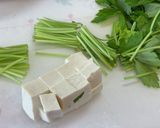 簡単☆鳥のささみと豆腐の雑炊作り方6写真