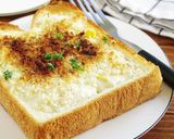 ☆簡単☆クリームコロッケトースト作り方7写真