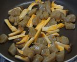 こんにゃくとキノコのペペロンチーノ作り方4写真
