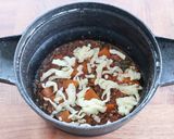 ほっこり♪かぼちゃとひき肉のグラタン風作り方5写真