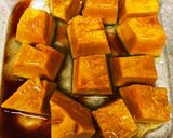 レンジで簡単ホクホクカボチャの煮物作り方1写真