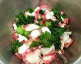 白だしで最強‼️タコの酢の物☆☆作り方5写真