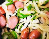 こたつから先に出た奴が作る蜜柑ナポリタン作り方4写真