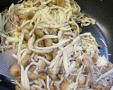 ぶなしめじと卵炒め作り方12写真