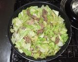 ホイコーロー♪簡単豚肉キャベツ材料2つ作り方9写真