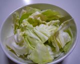 レンジでレモンバターキャベツ作り方1写真