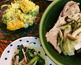 春菊のえのきベーコンおひたし作り方5写真