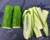 胡瓜のカレーマヨ和え塩昆布のっけ作り方1写真