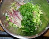塩もみ白菜としらす茗荷のさっぱりあえ作り方1写真
