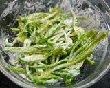 レンジで簡単！銀鮭ピーマンの燻製ナムル作り方1写真