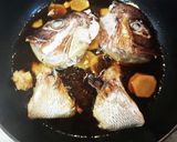褒められます!鯛のかぶと煮(あら煮)作り方6写真