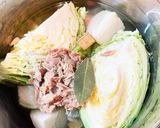 圧力鍋で時短！ツナとキャベツスープ作り方3写真