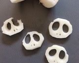 超簡単♪ハロウィンのガイコツれんこん作り方8写真