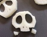 超簡単♪ハロウィンのガイコツれんこん作り方9写真