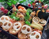 超簡単♪ハロウィンのガイコツれんこん作り方12写真