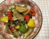 あわび茸のカラフル☆味噌炒め作り方7写真