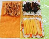 ベジートでキンパ風 折り畳みおにぎらず作り方7写真