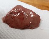【いわて門崎丑】牛レバ刺しのネギ塩タレ作り方3写真