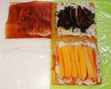 ベジートでキンパ風 折り畳みおにぎらず作り方8写真