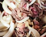 生姜入り焼肉風牛炒め作り方2写真