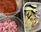 豚肉トマトソース煮込み作り方1写真