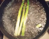 アスパラガスとベーコンのクリームパスタ作り方1写真