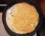 アスパラガスとベーコンのクリームパスタ作り方4写真